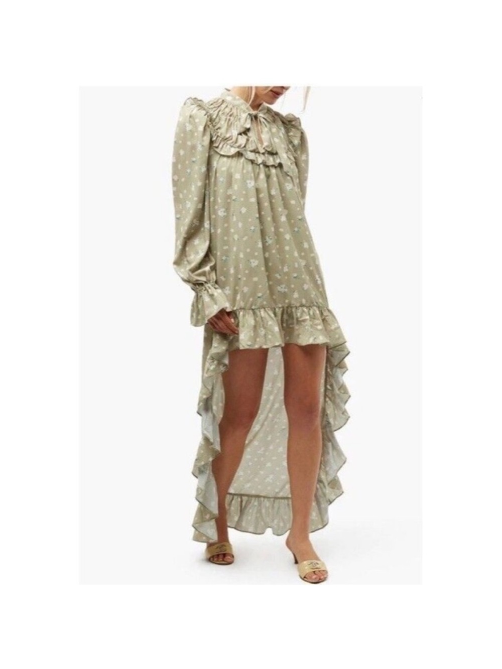 WEWOREWHAT Revolve
Tiered Ruffle High Low Dress